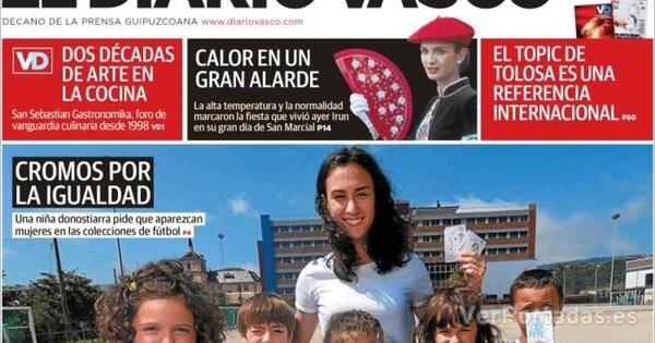 Portada El Diario Vasco Domingo De Julio De