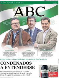 Portada ABC 2018-12-04