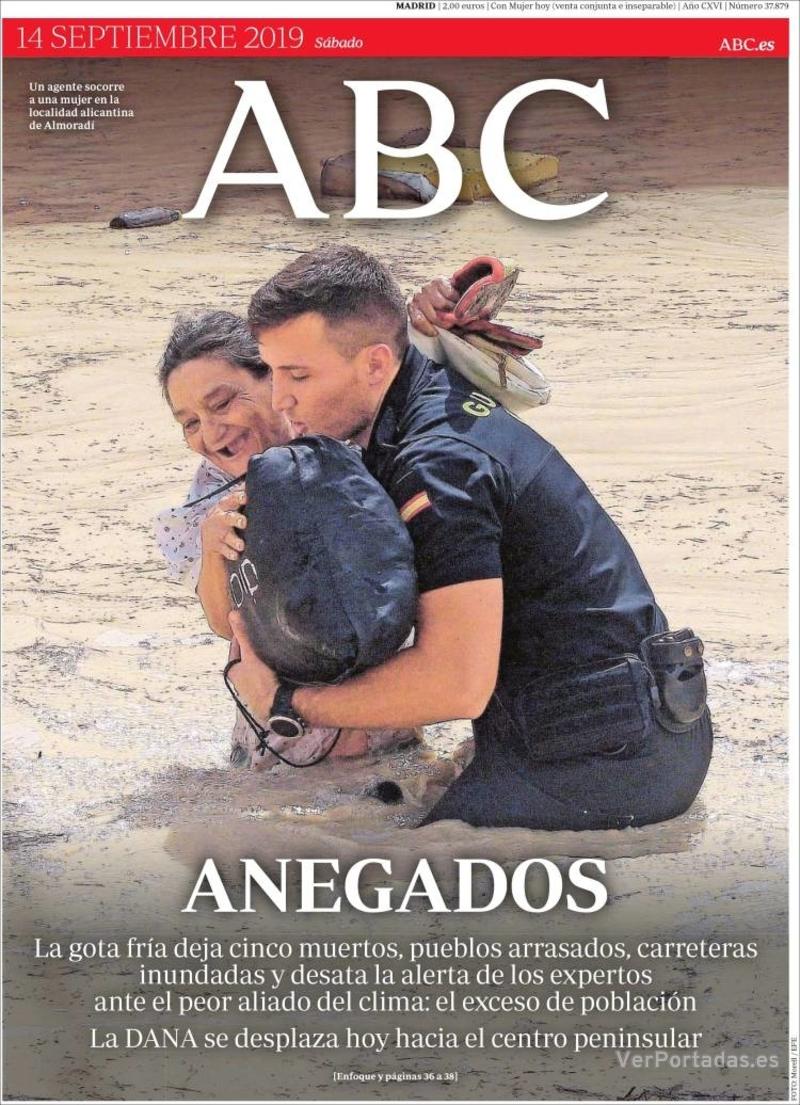 Portada ABC 2019-09-15