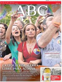 Portada ABC 2019-07-08