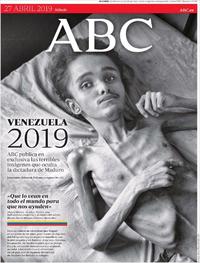 Portada ABC 2019-04-27