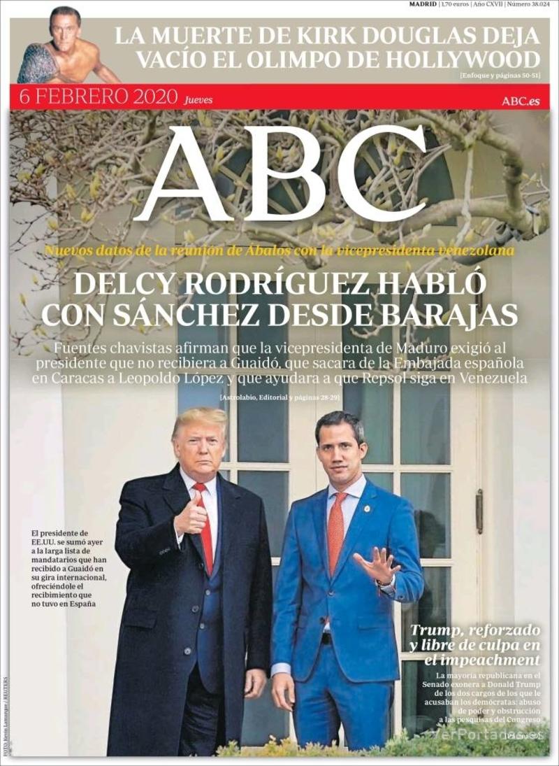 Portada ABC 2020-02-07