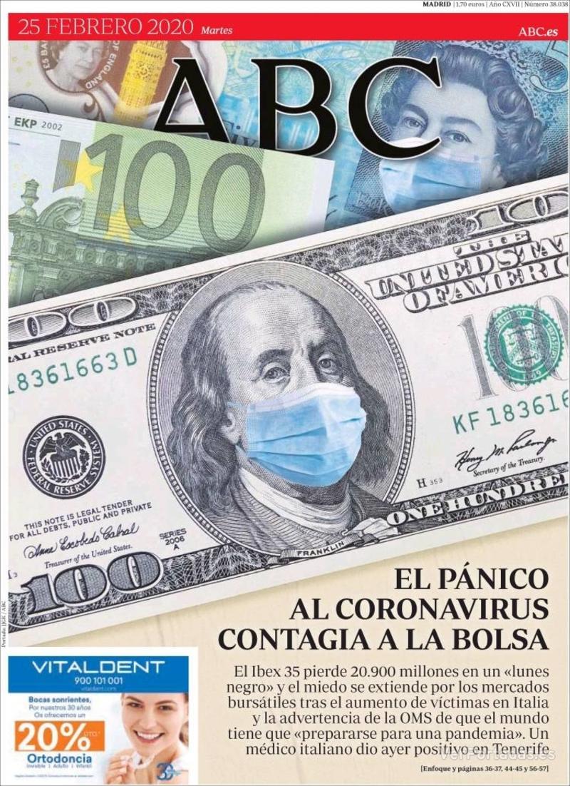 Portada ABC 2020-02-26