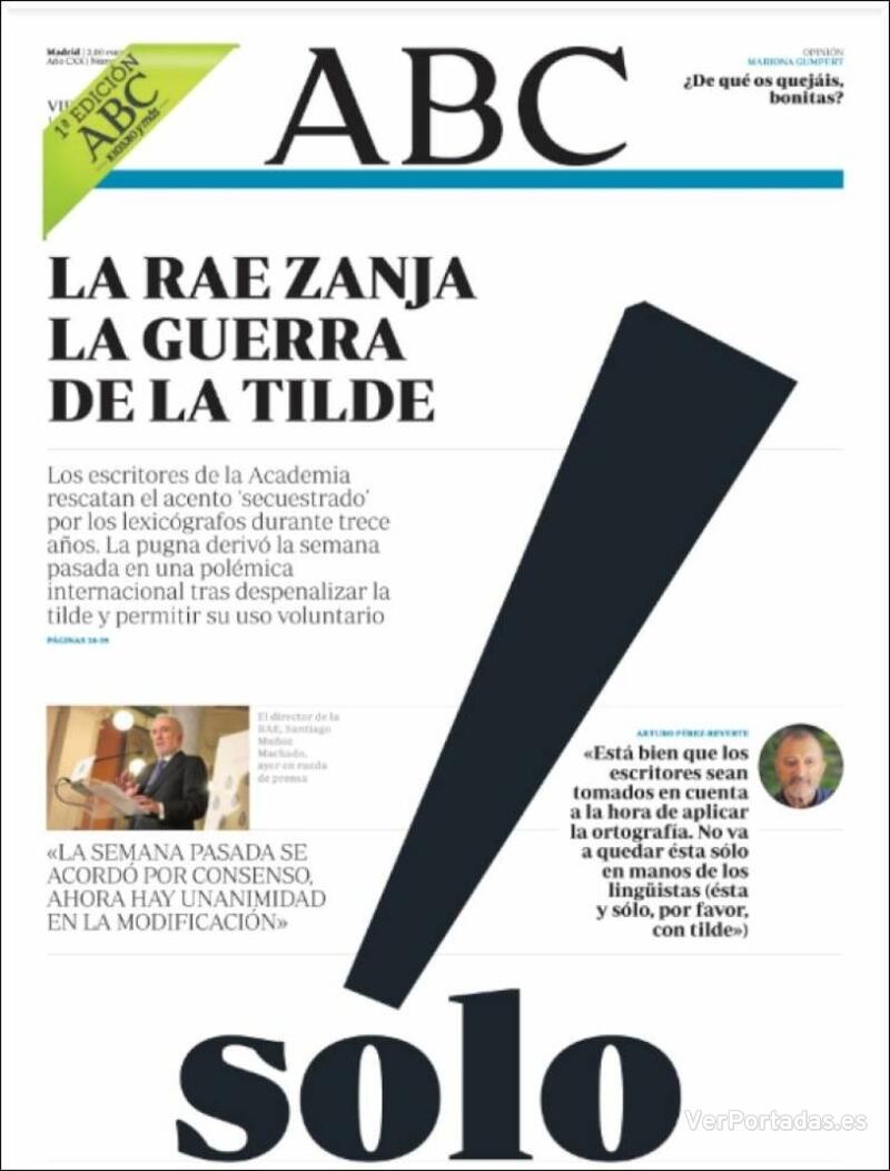 Portada ABC 2023-03-11