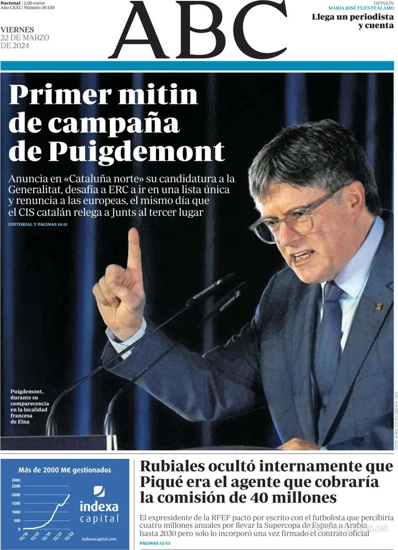 Portada ABC 2024-03-23