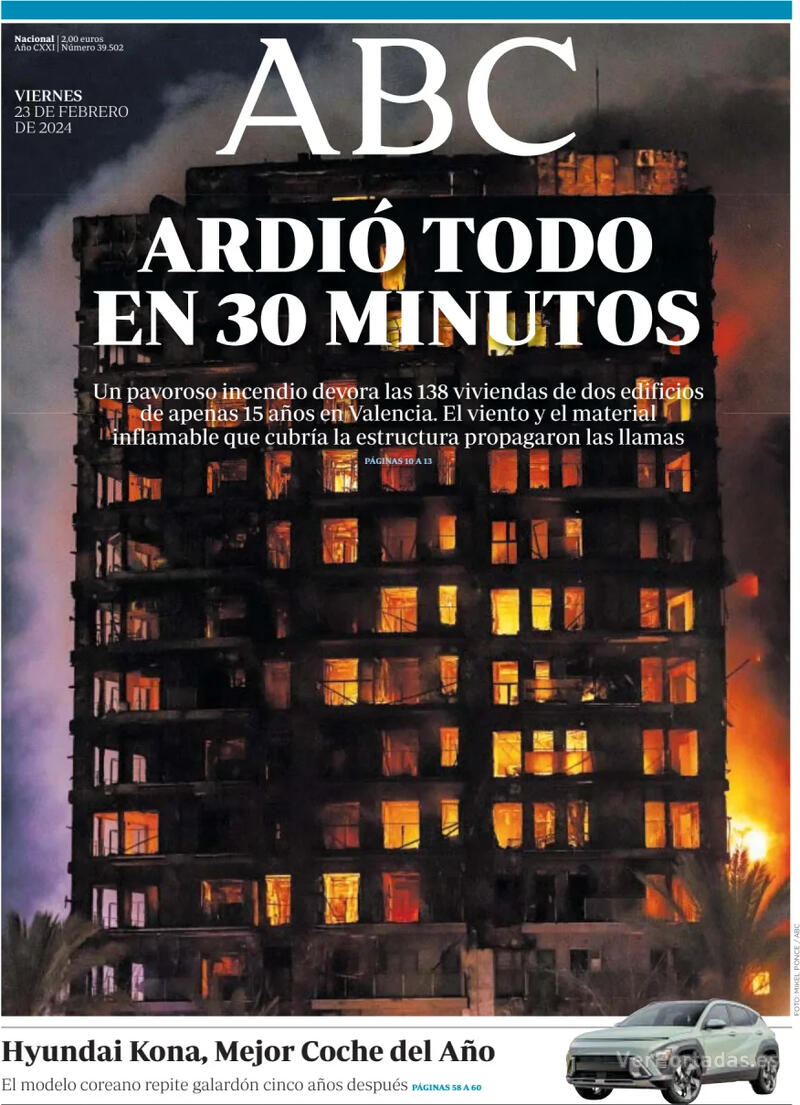 Portada ABC 2024-02-24