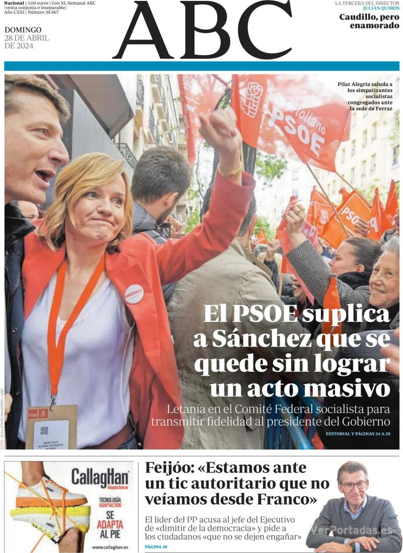 Portada ABC 2024-04-29