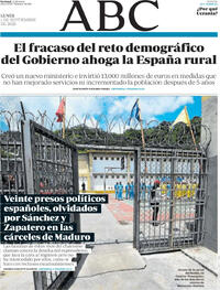 Portada ABC 2025-09-01