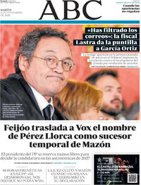 Portada ABC 2025-11-04