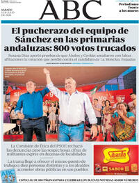 Portada periódico ABC