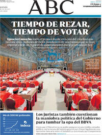 Portada periódico ABC