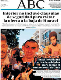 Portada ABC 2025-08-08