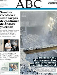 Portada ABC 2025-10-08