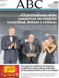 Portada periódico ABC