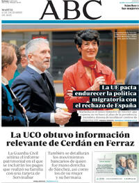 Portada ABC 2025-12-09
