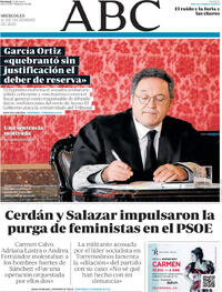 Portada ABC 2025-12-10