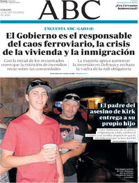 Portada ABC 2025-09-13