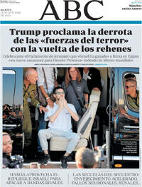 Portada ABC 2025-10-14