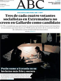 Portada ABC 2025-12-14