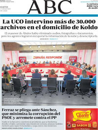 Portada periódico ABC