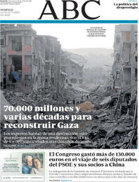 Portada ABC 2025-10-19