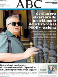 Portada ABC 2025-11-19
