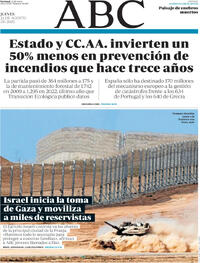 Portada ABC 2025-08-21
