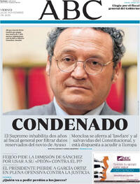 Portada ABC 2025-11-21