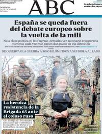 Portada ABC 2025-12-21