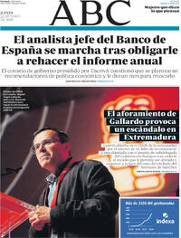 Portada periódico ABC