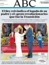 Portada ABC 2025-11-22