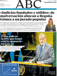 Portada ABC 2025-09-25