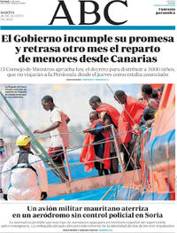 Portada ABC 2025-08-26
