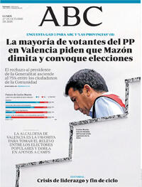 Portada ABC 2025-10-27