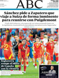 Portada ABC 2025-07-28