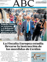 Portada ABC 2025-09-28