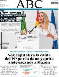 Portada ABC 2025-10-28