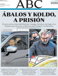 Portada ABC 2025-11-28