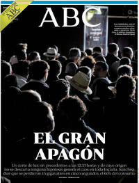 Portada periódico ABC