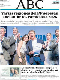 Portada ABC 2025-09-29