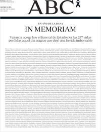 Portada ABC 2025-10-29