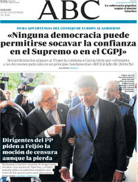 Portada ABC 2025-11-29