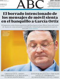Portada ABC 2025-07-30