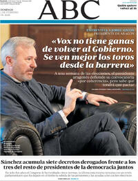 Portada ABC 2026-02-01