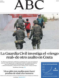 Portada periódico ABC