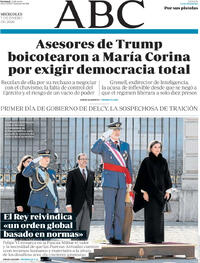 Portada ABC 2026-01-07