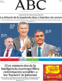 Portada periódico ABC