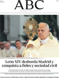 Portada periódico ABC Portada periódico ABC