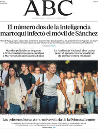 Portada ABC 2026-09-08