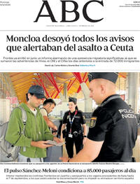 Portada ABC 2026-08-09